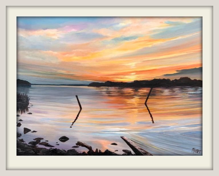 Gawley’s Gate - an original oil painting by Morag McCafferty