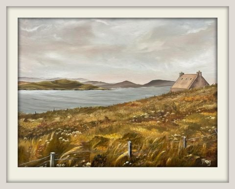 Into The West - an original oil painting by Morag McCafferty